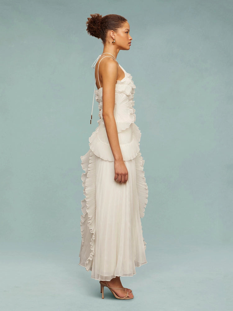 Ocean Whirlpool Maxi Dress