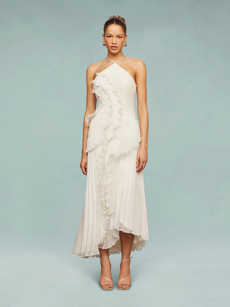 Ocean Whirlpool Maxi Dress