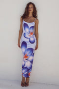DEIA Midi-dress - Violette flower