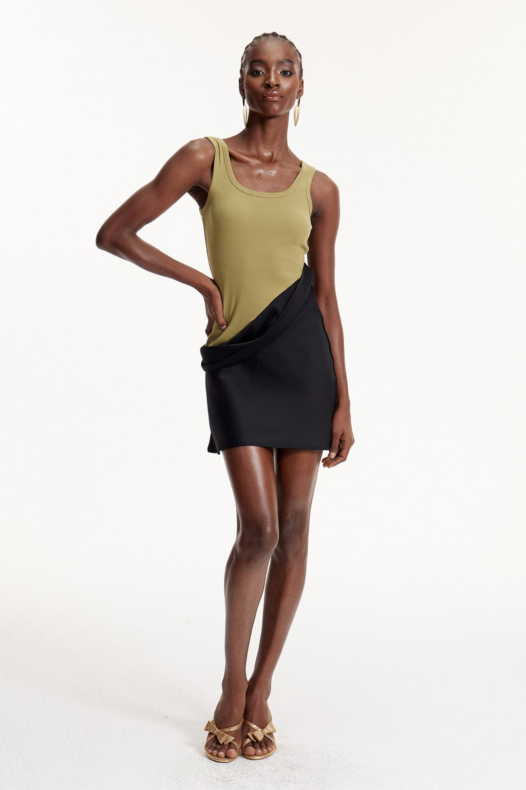 Elroi Colorblock Mini Dress